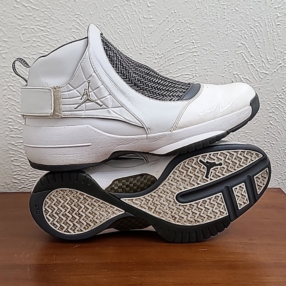 Air Jordan 19 OG High Flint Mamba 2004 Vintage Mens Sneakers 307546-102 Size 13 - Picture 13 of 17